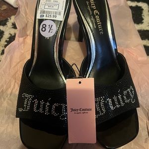 NWT Juicy Couture heels (black 8.5)